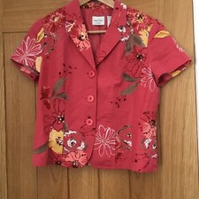 Emma James Jacket In Pink Size 8