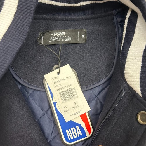 Denver Nuggets Varsity Jacket Pro Standard NBA Small Navy Wool Blend ** - Imagen 5 de 10