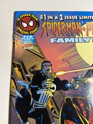SPIDER-MAN AND PUNISHER FAMILY PLOT #1 MARVEL COMICS 1996 NM+ | eBay