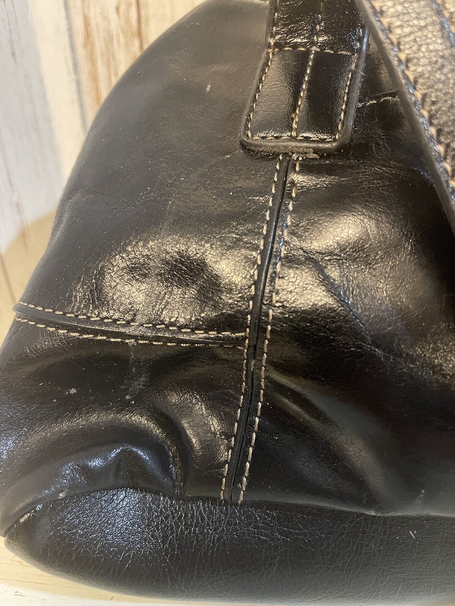 Giani Bernini Shoulder Bag Satchel Purse Messenger Bag Black