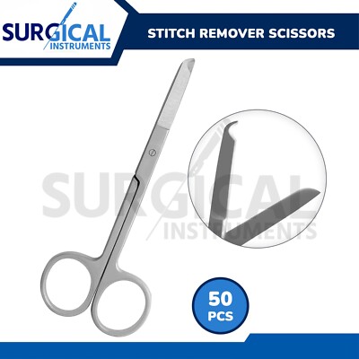 50 Pcs Littauer Suture Stitch Scissors 5.5'' Medical Surgical Instrument German G