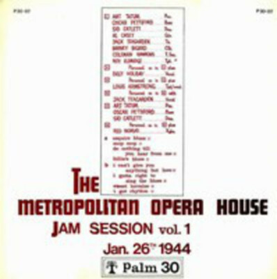 LP Art Tatum a.o. Vol. 1 - The Metropolitan Opera House Jam Session (Jan. 26th