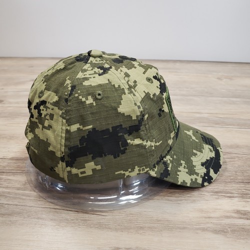 Digital Camo USA Flag Hat Cap Strap Back ACE Cap Inc Green Adjustable - Picture 3 of 7