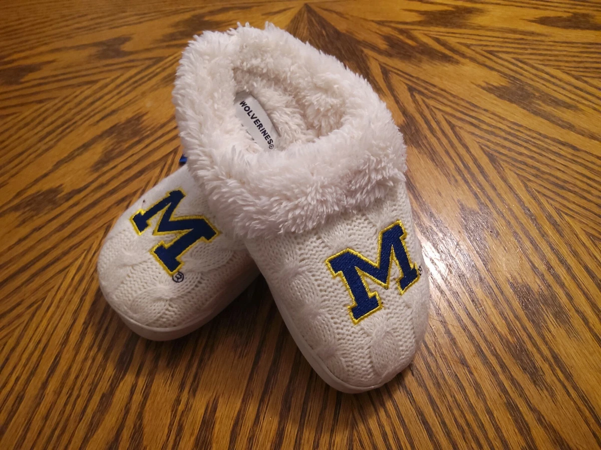 Michigan wolverines best sale slippers