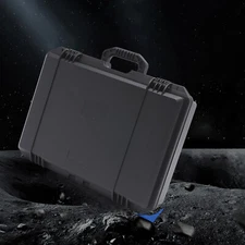 15 Slots Plastic Suitcase Display Storage Case Waterproof Watch Storage Box Case