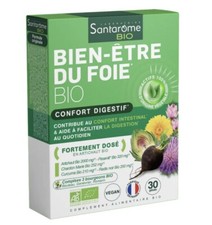 Complément alimentaire détox foie bien être du foie bio 30 gélules