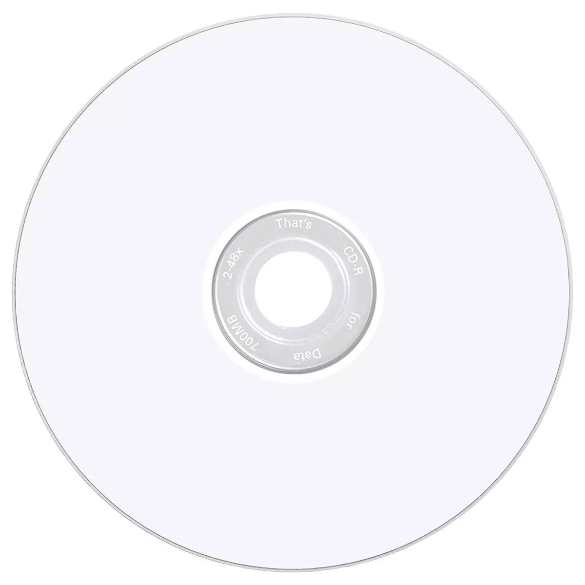 Taiyo yuden That's CD-R 10pcs for 700MB x48 printable CDR80WPY10BV