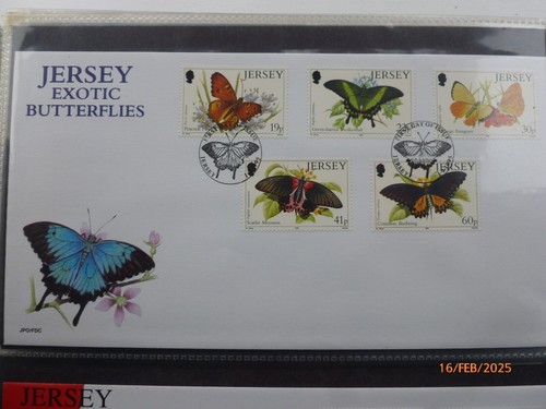 Jersey Stamps 1995 Set of 10x FIRST DAY COVERS / DEFINITIVE ISSUE / Unaddressed - Picture 8 of 19