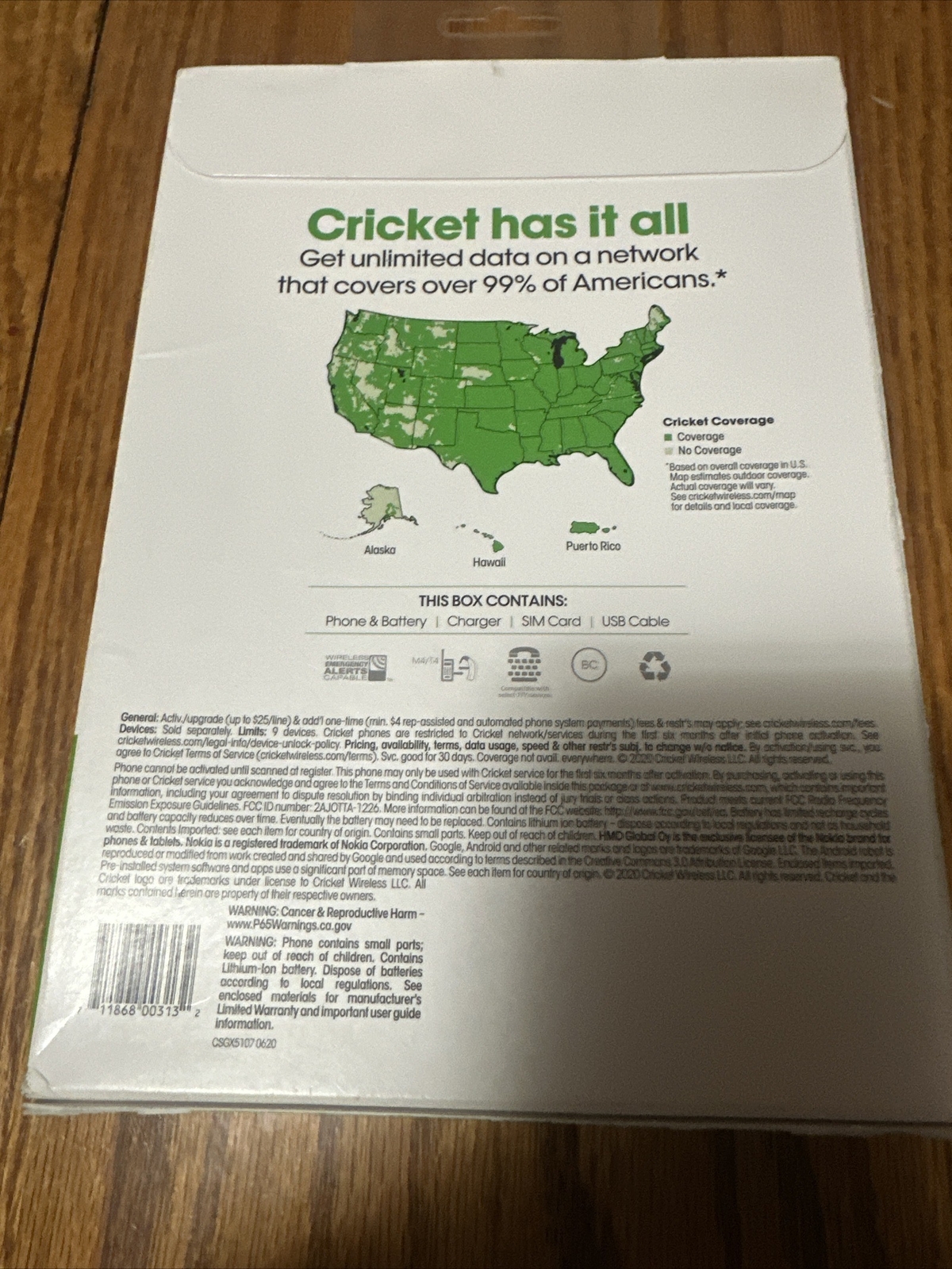 New Cricket Wireless Nokia C2 Tennen 32GB Prepaid Smartphone, Steel