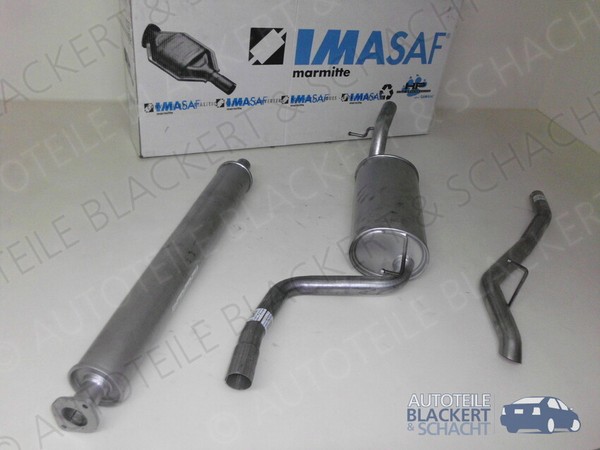 Imasaf Auspuffset Ab Kat FüR Ford Focus Ii Turnier 2004-2006|VSD+MSD+ENDROHR-image