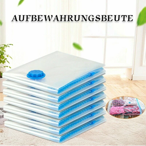 6 12 18 x Vakuumbeutel Aufbewahrungsbeutel Vakuum Beutel Kleiderbeutel Kleidung - Bild 2 von 5