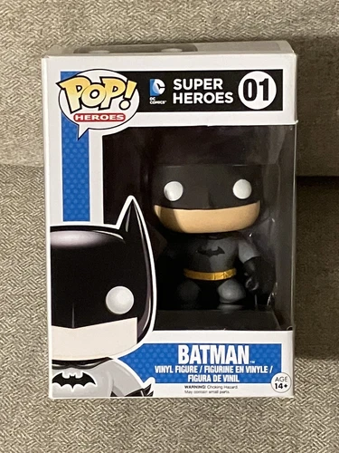 Funko Pop! Batman - Black DC Universe Heroes 01 Funkopop Bobble Head 1st Edition