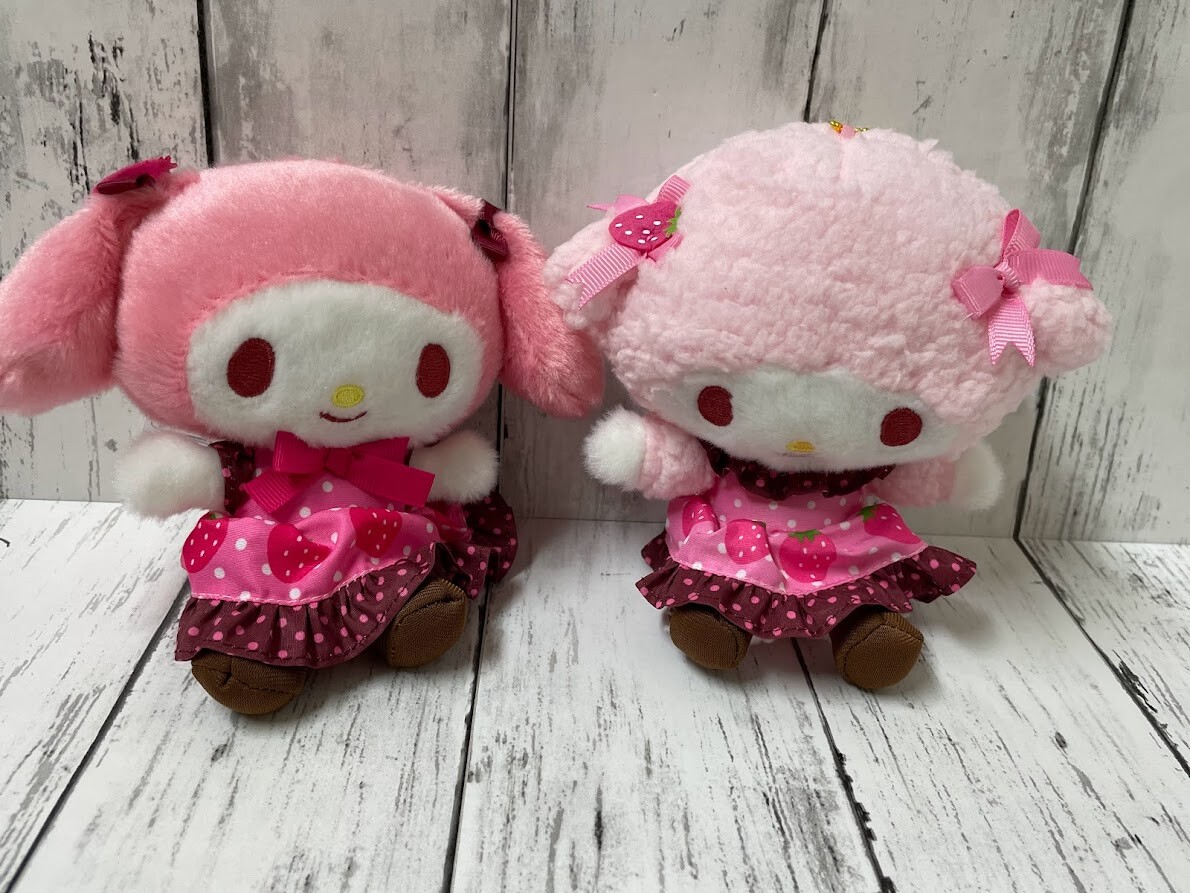 My Sweet Piano Plush Keychain chocolate berry Plush mascot 14cm