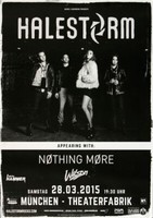 Halestorm - Apocalyptic , MüNchen 2015 | Konzertplakat | Poster