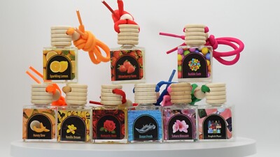 Premium Car Air Freshener   Long-Lasting 10ML Diffuser