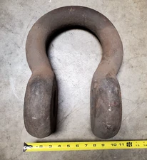 2-1/2" Safety-Pin Anchor Shackle 2-3/4" Pin Size - Shackle Only - Vintage