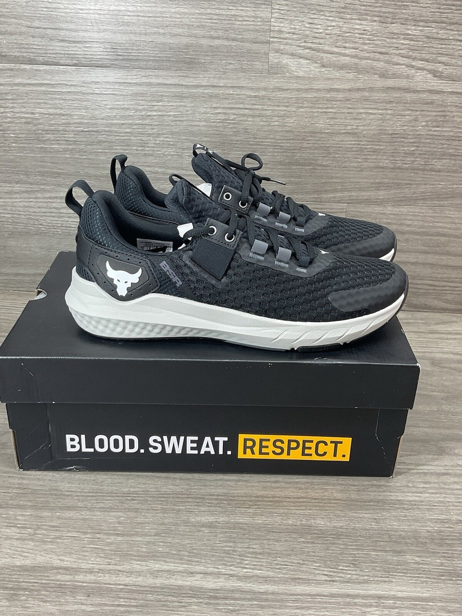Under Armour Project Rock BSR 4 Black Castlerock White 
