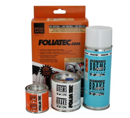 Peinture étrier orange haute température Foliatec pour Kawasaki ZX6R 600