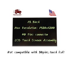 13.3" 40 Pin FHD New LCD Touch Screen Assembly For Lenovo ThinkPad L13 Gen 3 4 5