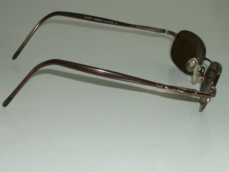 GAFAS DE SOL MAUI JIM MJ-135-23 DGM MARRÓN CRISTAL POLARIZADO ELEGANTES OVALADAS FLEXIBLES NUEVAS Foto 2 de 4