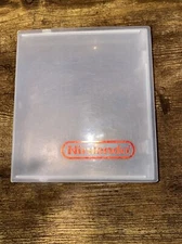 NES Nintendo Entertainment System Original Clear Plastic Cartridge Game Case