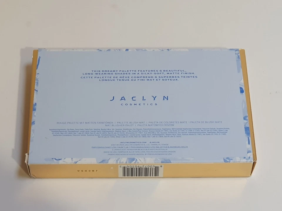 28,8g/ 38,90€ Jaclyn Cosmetics - ROUGE ROMANCE MATTE BLUSH PALETTE - Bild 4 von 4