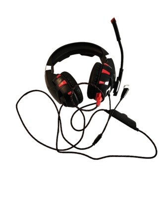 RUNMUS K2 PROFESSIONAL GAMING HEADSET Untested