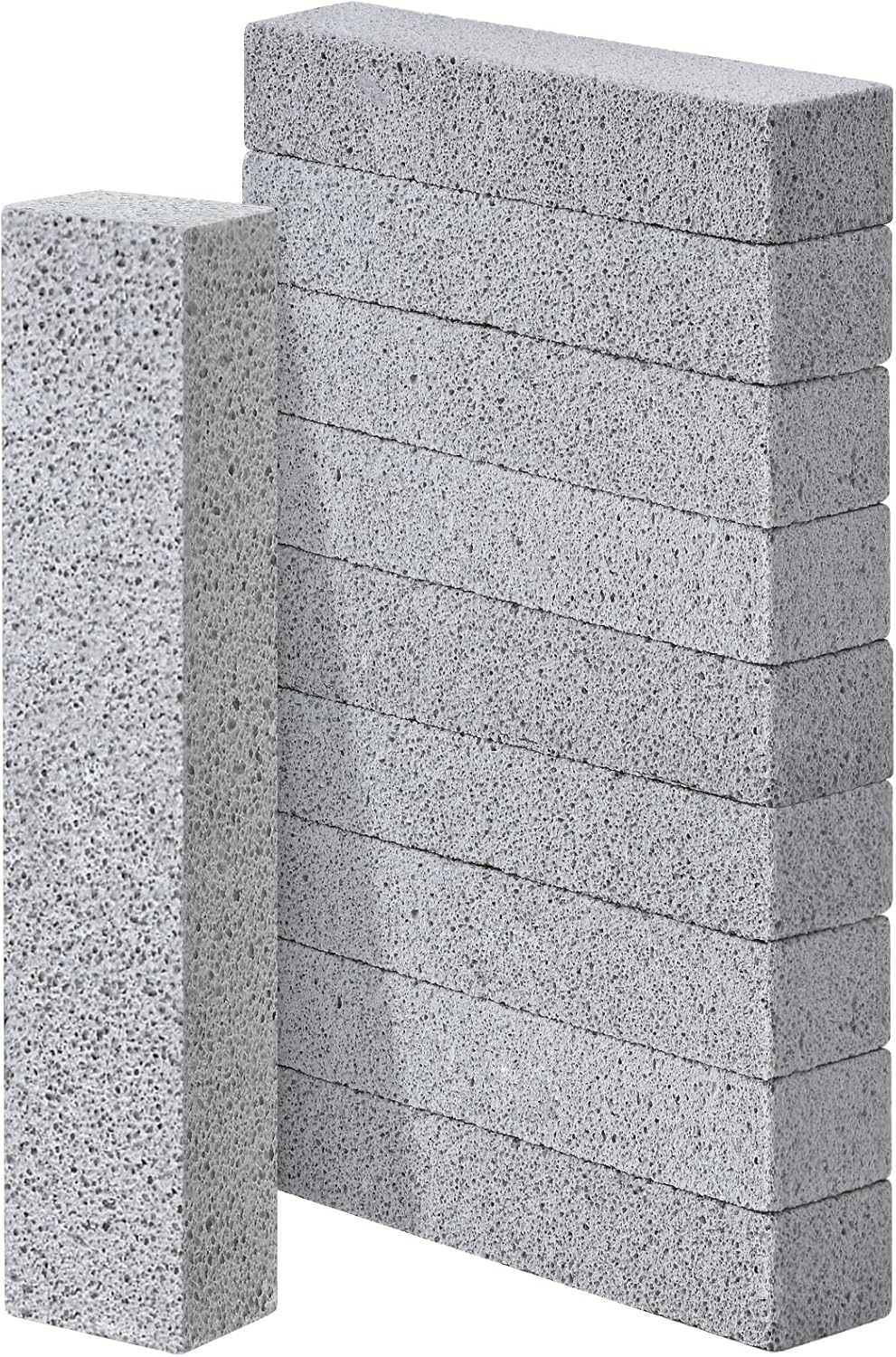 10 Pack Pumice Stone for Toilet Cleaning Bowl Stick,Powerfully Cleans Hard Water