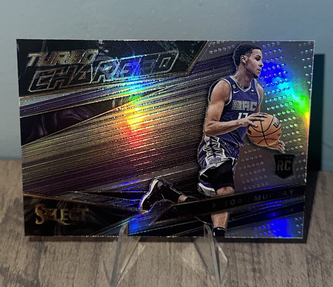 Keegan Murray RC 2022-23 Panini Select Turbo Charged SILVER Prizm #4 Kings