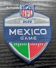 2024 NFL Mexico Game logo patch sew on embroidery patch