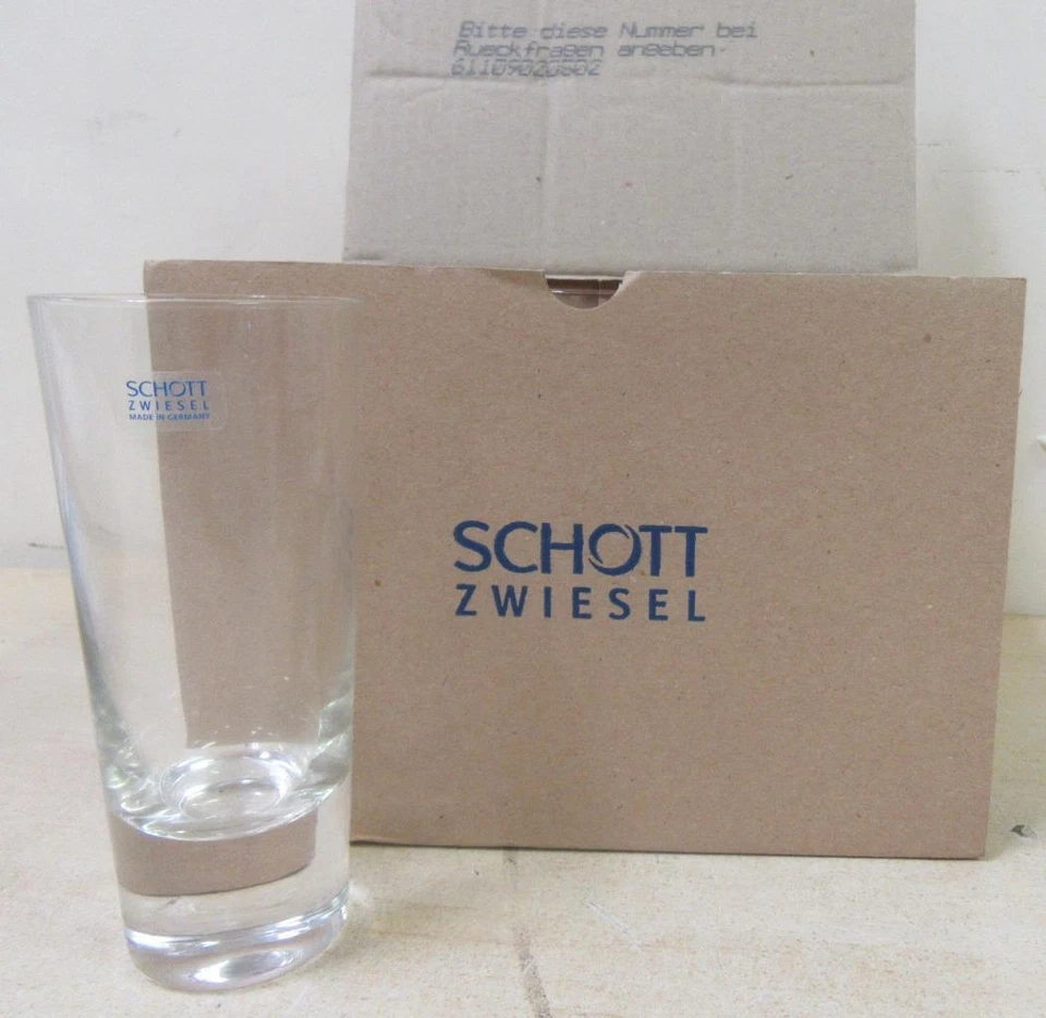 Juego de 6 vasos de cristal Schott Zwiesel Tritan Tossa Barware Highball Foto 3 de 4