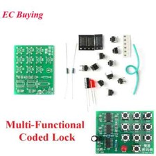 DIY Electronic Code Lock Circuit Kit Student Training Learning