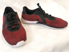 Converse Unisex "Auckland Modern" Red and Black Shoes, Men's 12 Women's 13.5