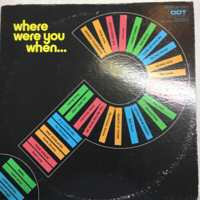 Tab Hunter a.o. Where Were You When? STILL SEALED Dot Records Vinyl LP