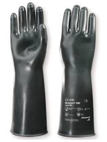 Honeywell KCL BUTOJECT 898 CHEMICAL Vital in Emergency Services GLOVE (SZ-8) - Picture 3 of 3
