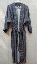 VTG Christian Dior Monsieur Men's One Size Green Paisley Print Wrap Robe - READ