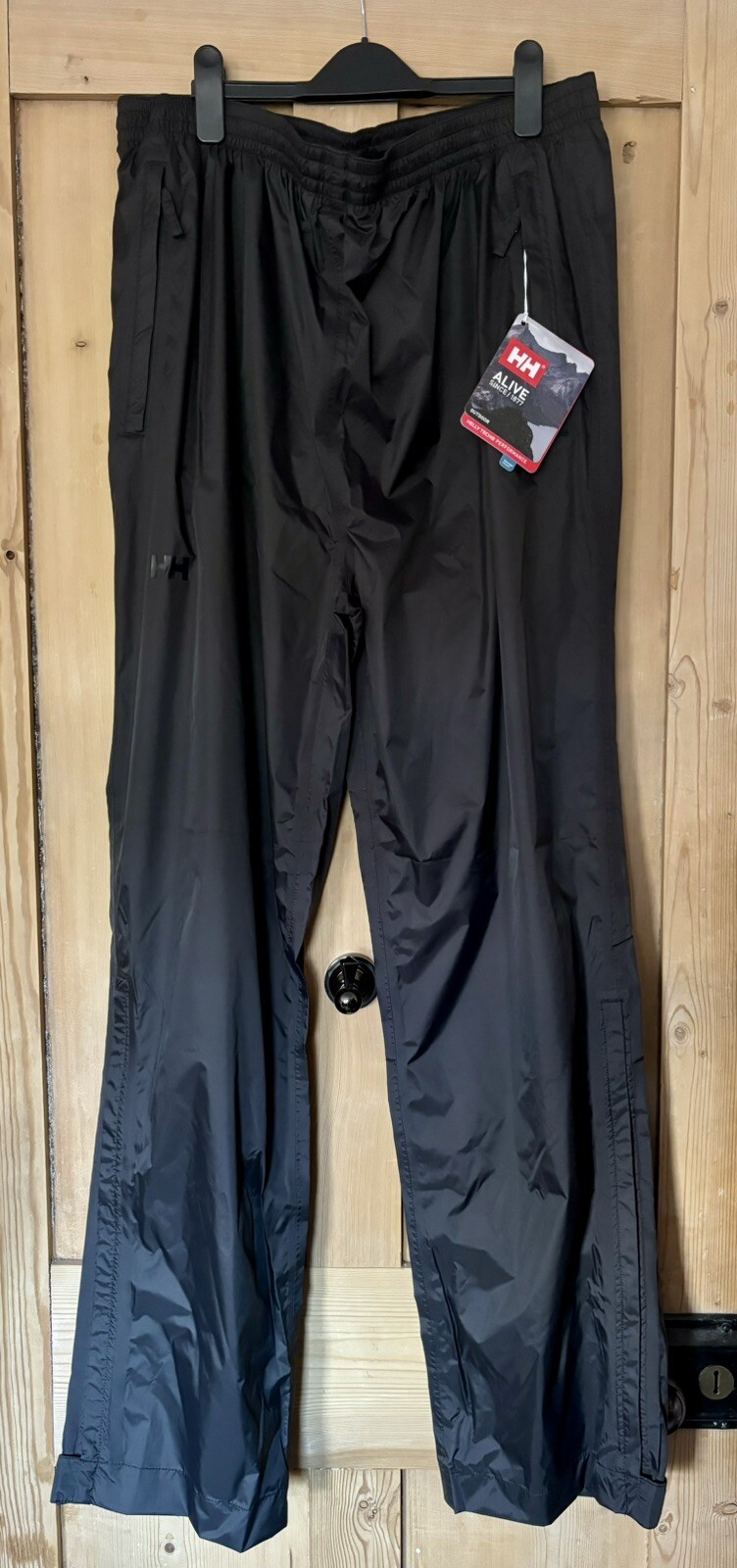 Pantalón impermeable para hombre Helly Tech Loke exterior 2XL negro