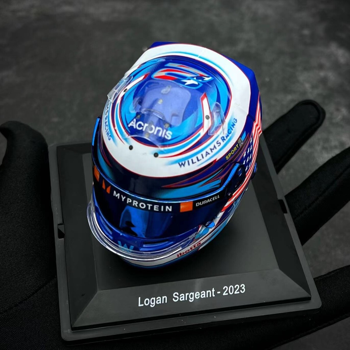 F1 Williams Racing ローガンサージェント1/5ヘルメット 1/5 Spark 2023 Formula 1 Williams Racing Logan Sargeant