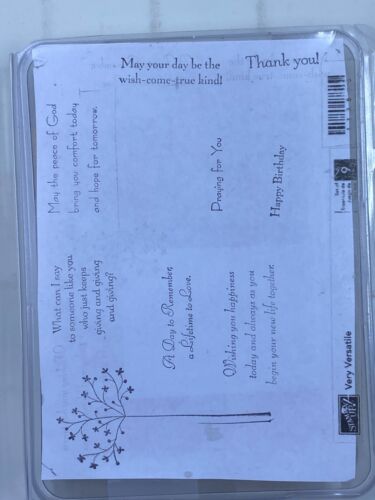 Stamping Up Rubber Wood Stamp Sets YOU PICK List #3 Complete Crafts Scrapbooking - Picture 848 of 896