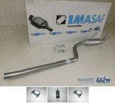 IMASAF Auspuff Mitteltopf + Anbauteile für Fiat 124 Coupe 1600/1800 Sport/CC1