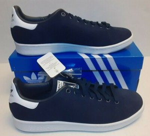 adidas originals stan smith navy blue sneakers