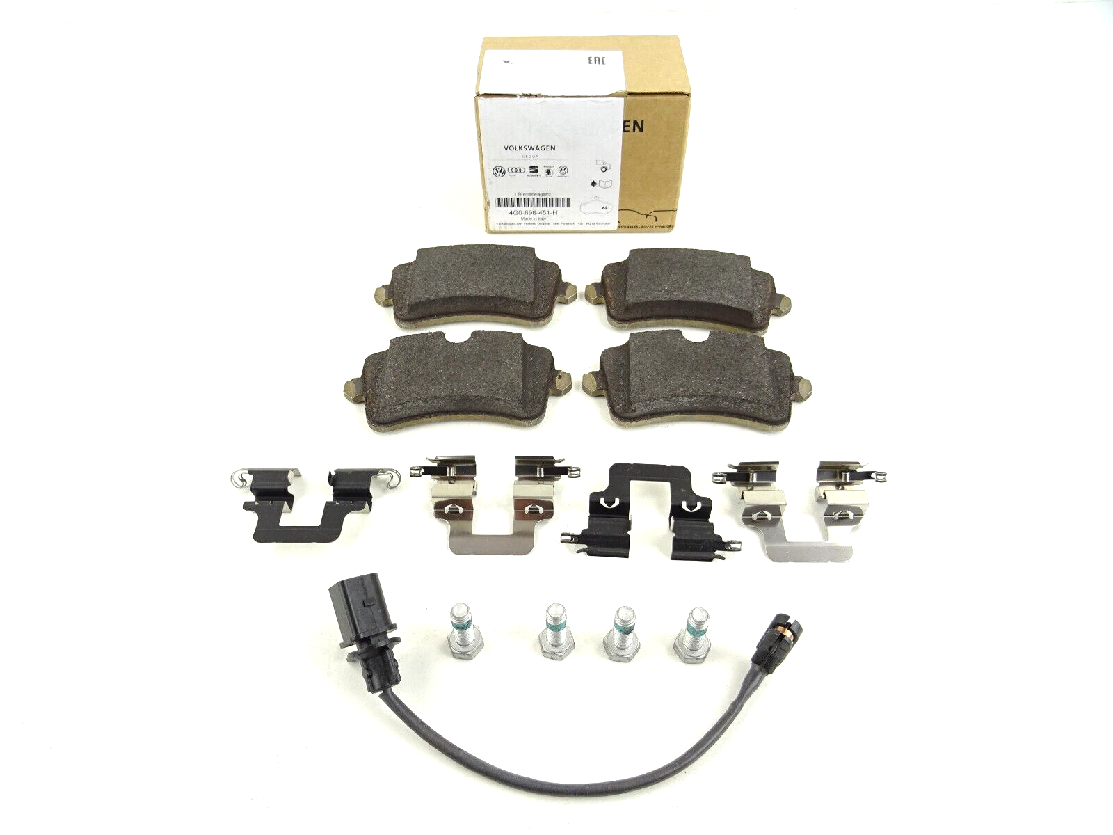 Rear Brake Pads Audi A6 A7 20112018 4G0698451H 300x12MM Discs New