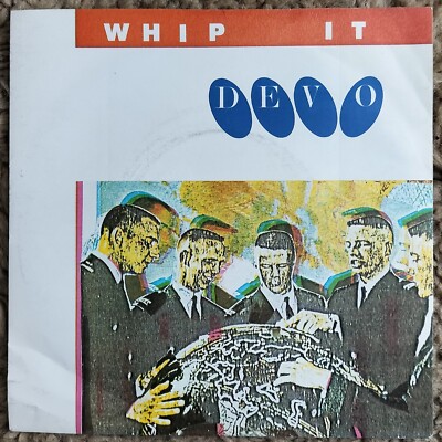 Devo-Whip It/Snowball 7'' vinyl 45rpm single Virgin Records 1980