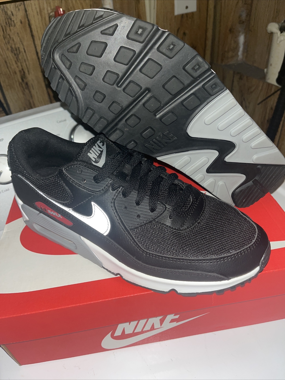 Size 10.5 - Nike Air Max 90 Black - CW7481-002 for sale online | eBay