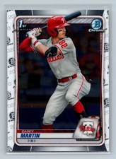 2020 Bowman Draft Chrome 1st Bowman Casey Martin #BD-73 Philadelphia Phillies