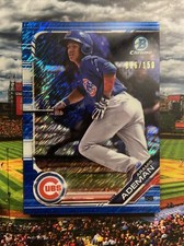 2019 Bowman Chrome Prospects Blue Shimmer Refractor /150 Aramis Ademan #BCP-84