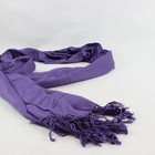 Cejon Scarf Lavender Purple Fringe Scarf Wrap 22"x78" — photo 2