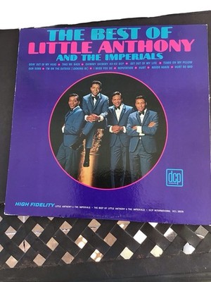 LITTLE  ANTHONY & THE  IMPERIALS  LP  THE  BEST  OF  Shimmy Shimmy Ko-Ko Bop