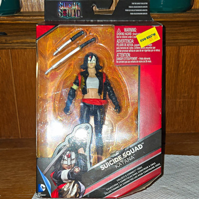 Mattel DC Comics Multiverse Suicide Squad Katana Action Figure w/ Sword, Plastic