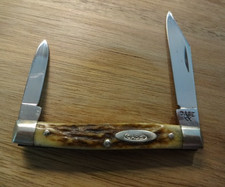 Case XX 1940-64 Rare Stag 5233 Pen Pocket Knife - Mint